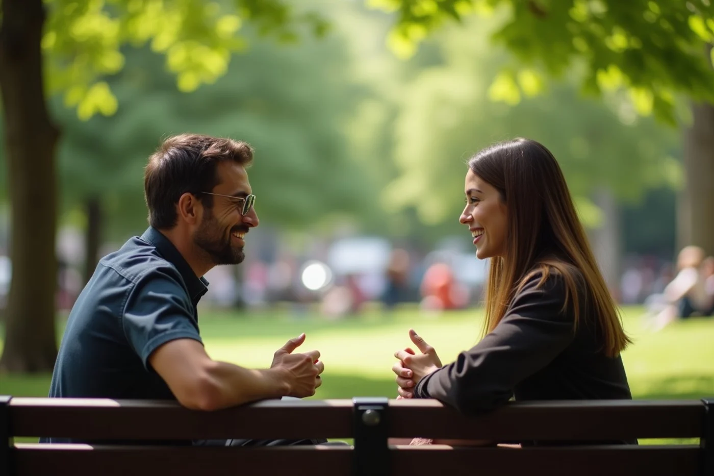 Use the meetup itself to keep the first exchange flowing - supporting editorial photograph