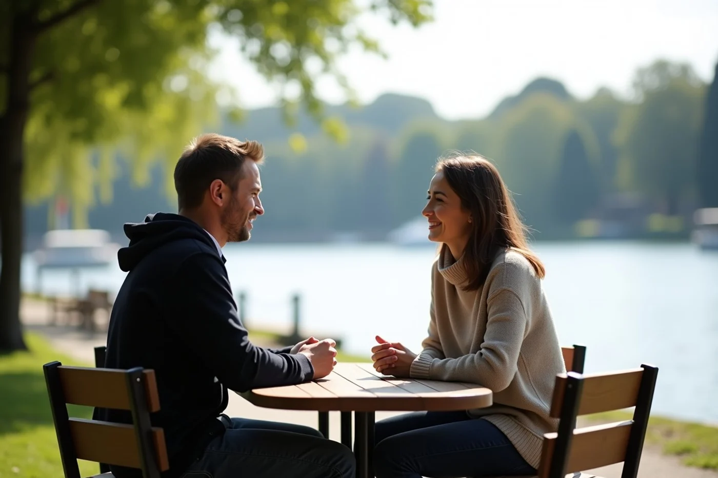 Interesting conversations grow from details already on the table - supporting editorial photograph