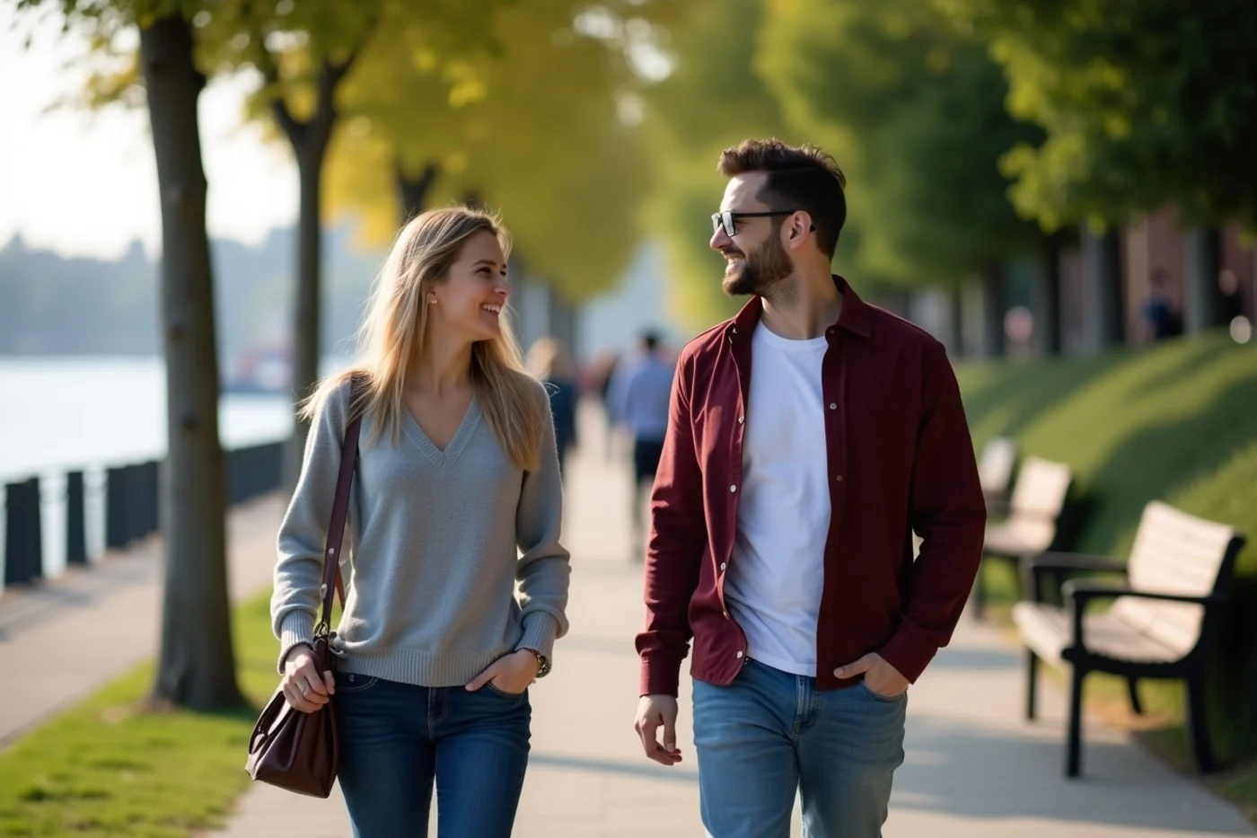 How to Show Romantic Interest Without Coming on Too Strong - editorial photograph