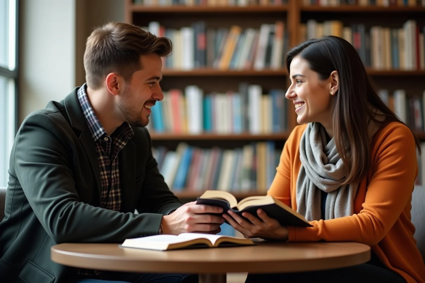 How to Start a Conversation With Someone You Like - editorial photograph