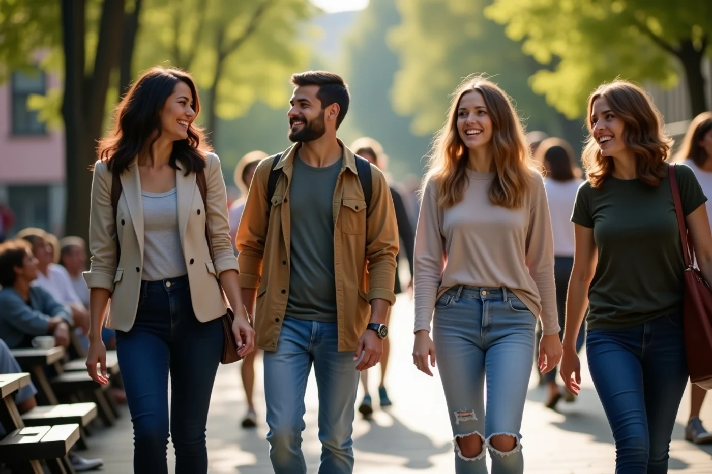 How to Turn a Community Connection Into a Date - editorial photograph